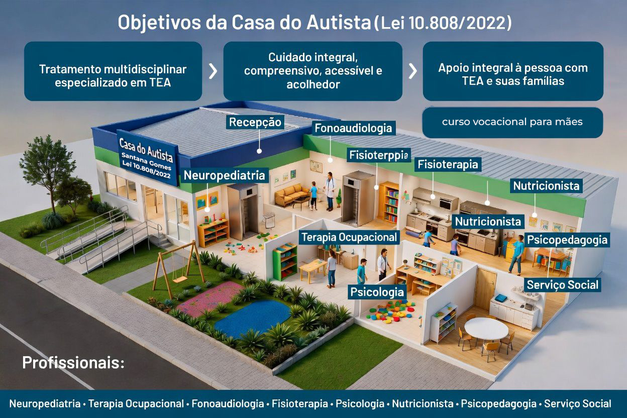 Santana Gomes - Casa do Autista